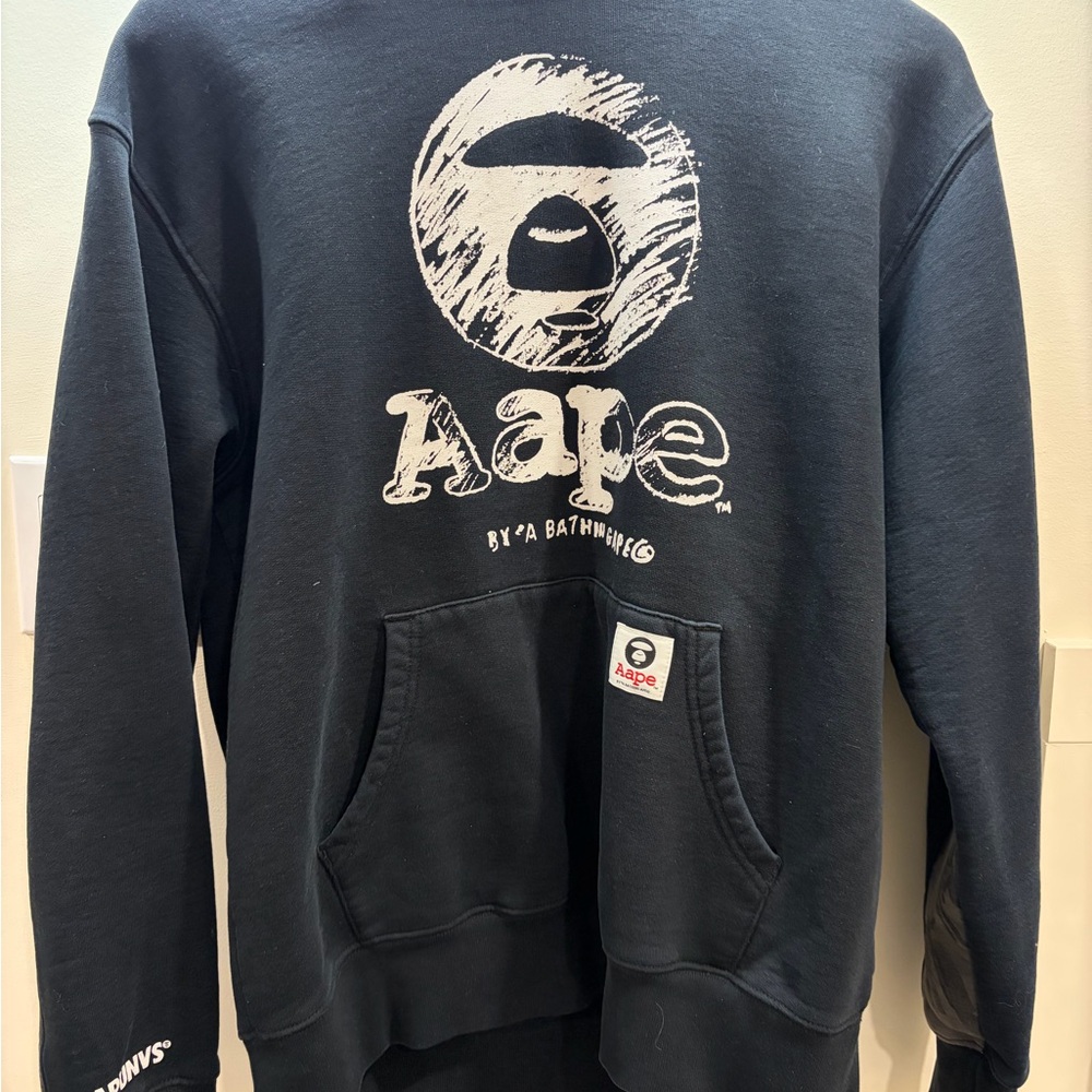 Aape by A Bathing Ape Black Sweater